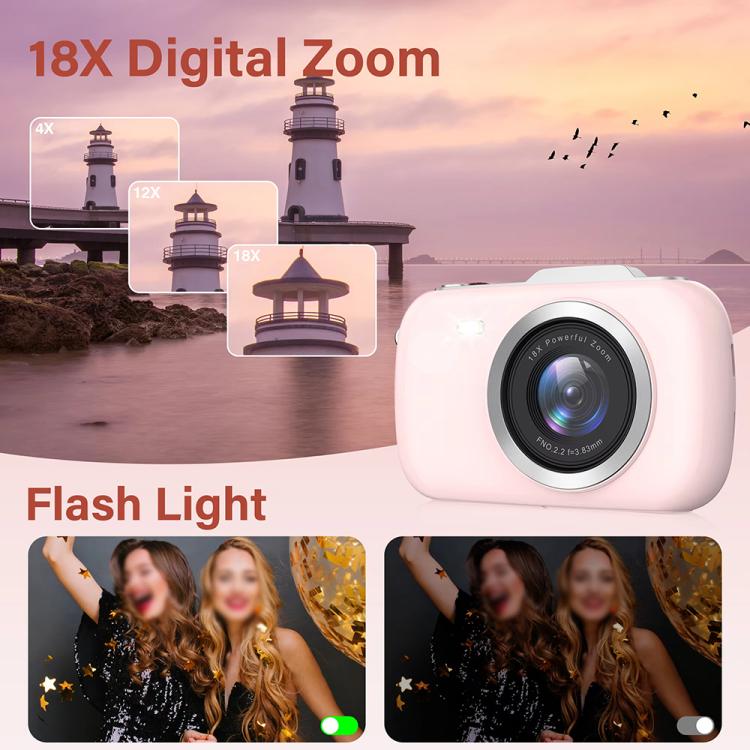 G7-A 2.8-inch 18X Digital Zoom 4K HD Beauty Digital Camera G7-A 2.8-inch 18X Digital Zoom 4K HD Beauty Digital Camera